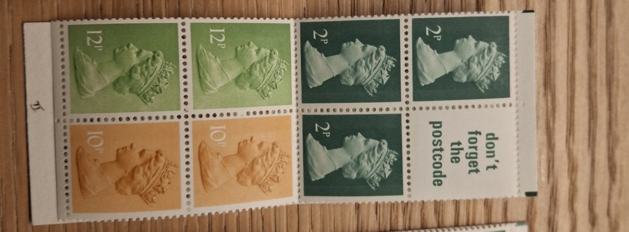 postzegelboekje engeland MH 48 HB 88 type 2, Verzenden, Postfris