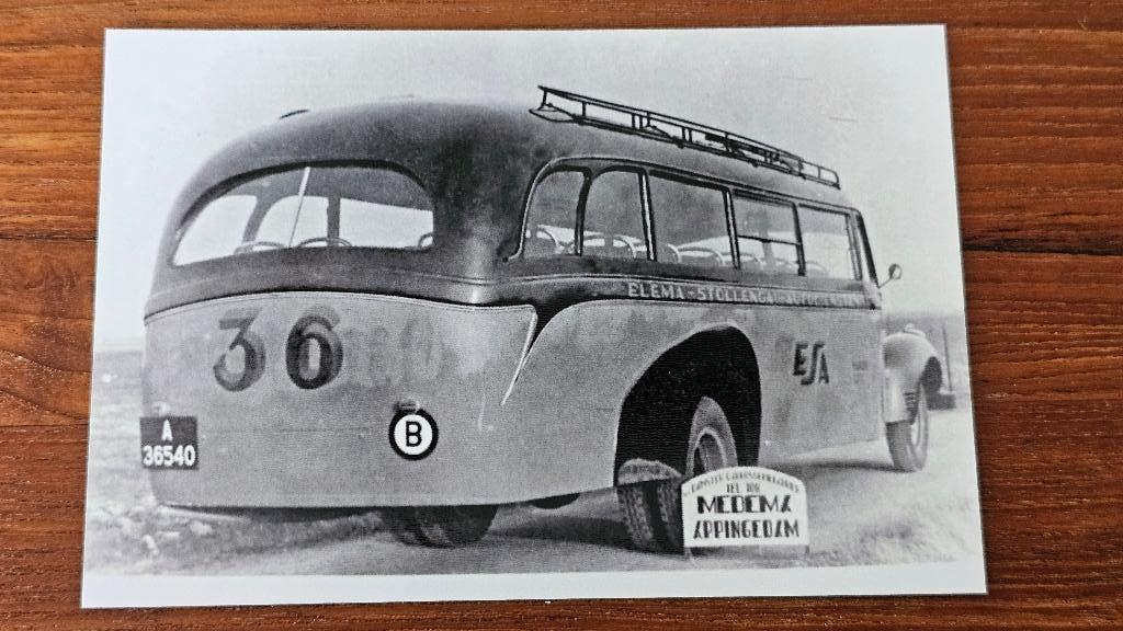 Foto BUS ESA Marum 36, Verzamelen, Spoorwegen en Tramwegen, Verzenden, Gebruikt, Bus of Metro, Overige typen