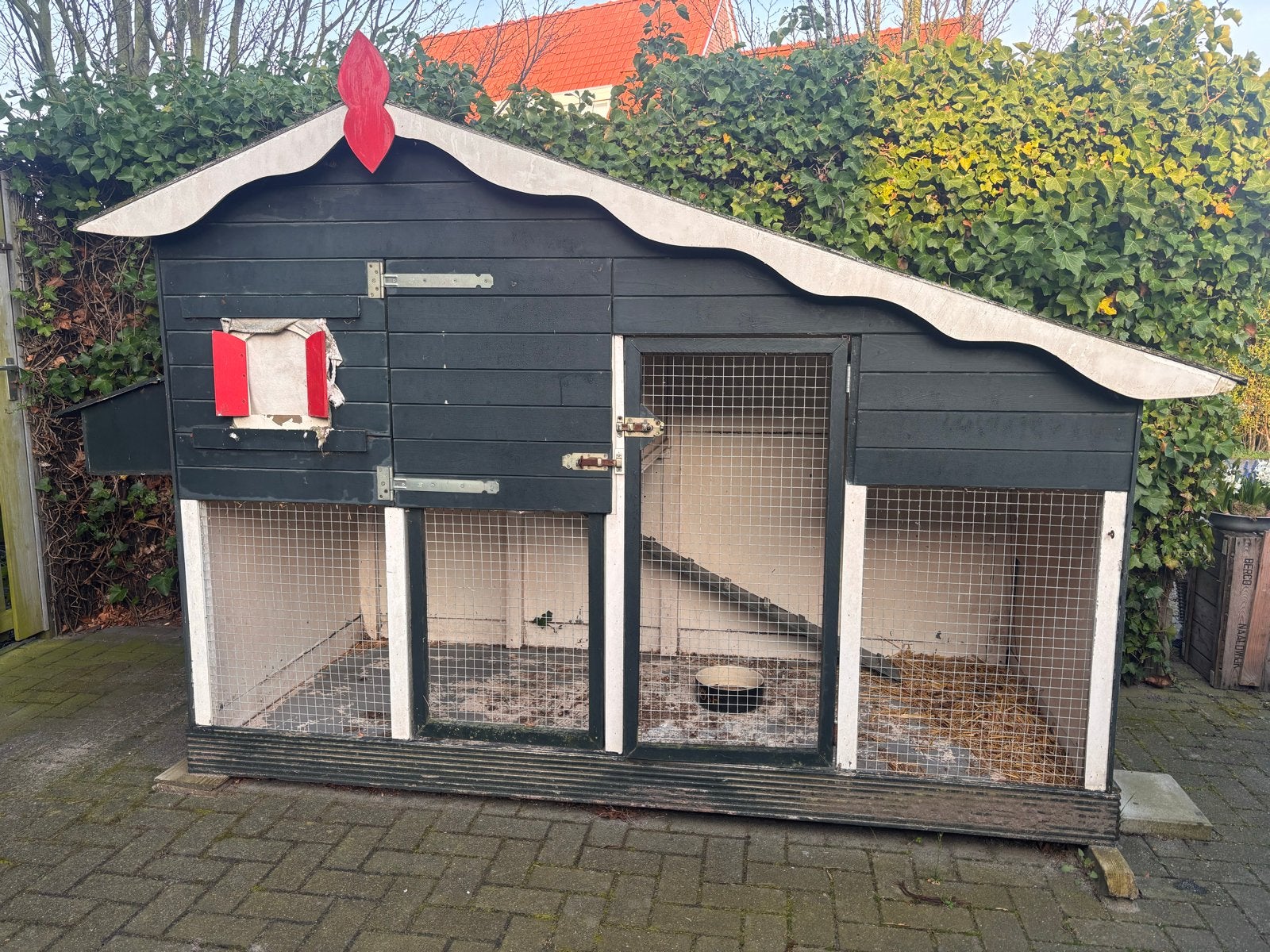 Kippenhok, Ophalen, Kippenhok of Kippenren