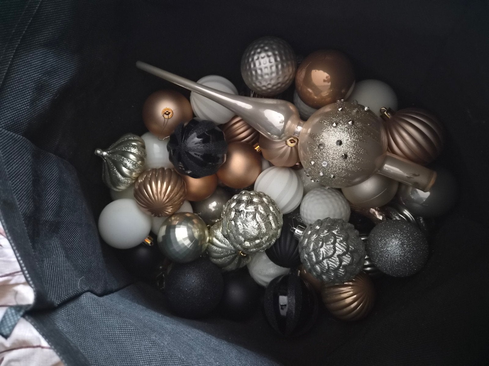 Kerst ballen + Slingers, Ophalen, Gebruikt