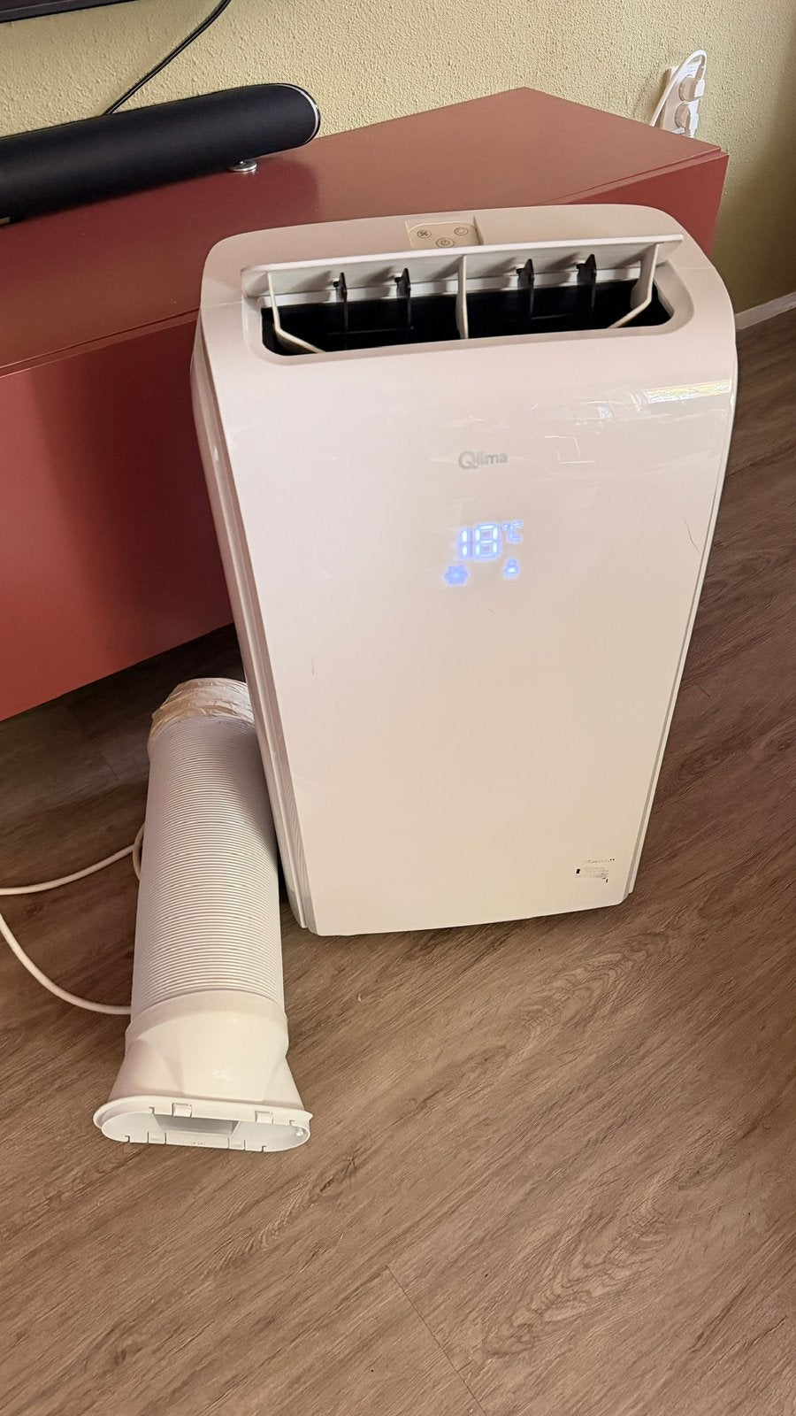 Qlima 3-in-1 mobiele airco koelen, ontvochtigen ventileren, Witgoed en Apparatuur, Ophalen, Ventileren, 3 snelheden of meer, Zo goed als nieuw