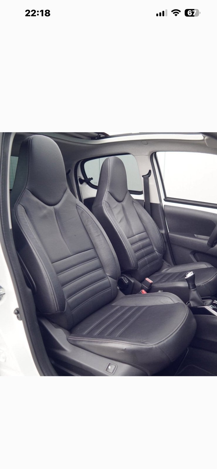 Peugeot 108 lederen bekleding met stoelverwarming, Ophalen, Peugeot