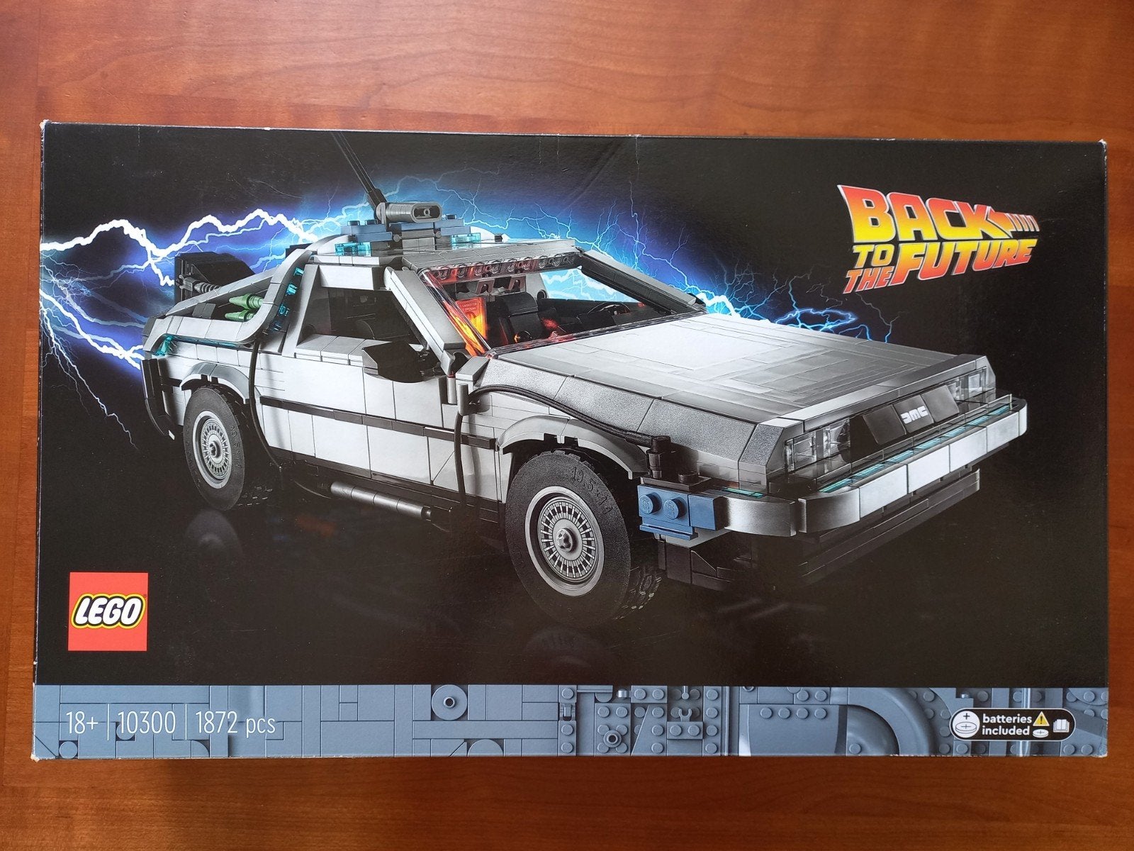LEGO Icons 10300 Back to the Future tijdmachine, Lego, Ophalen of Verzenden, Zo goed als nieuw, Inclusief accessoires
