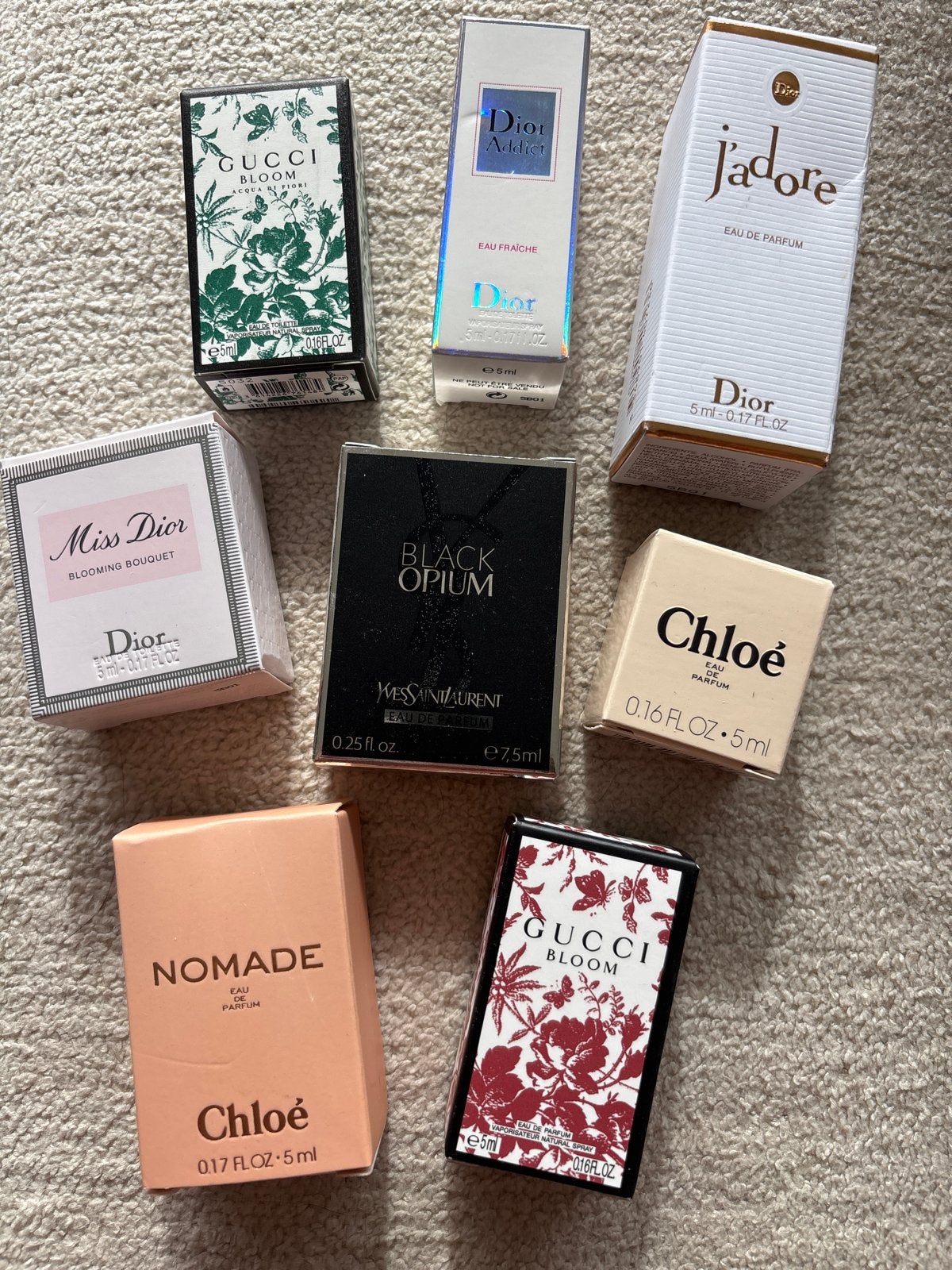 Diverse parfum mini's - 5ml & 7ml, Verzenden, Nieuw