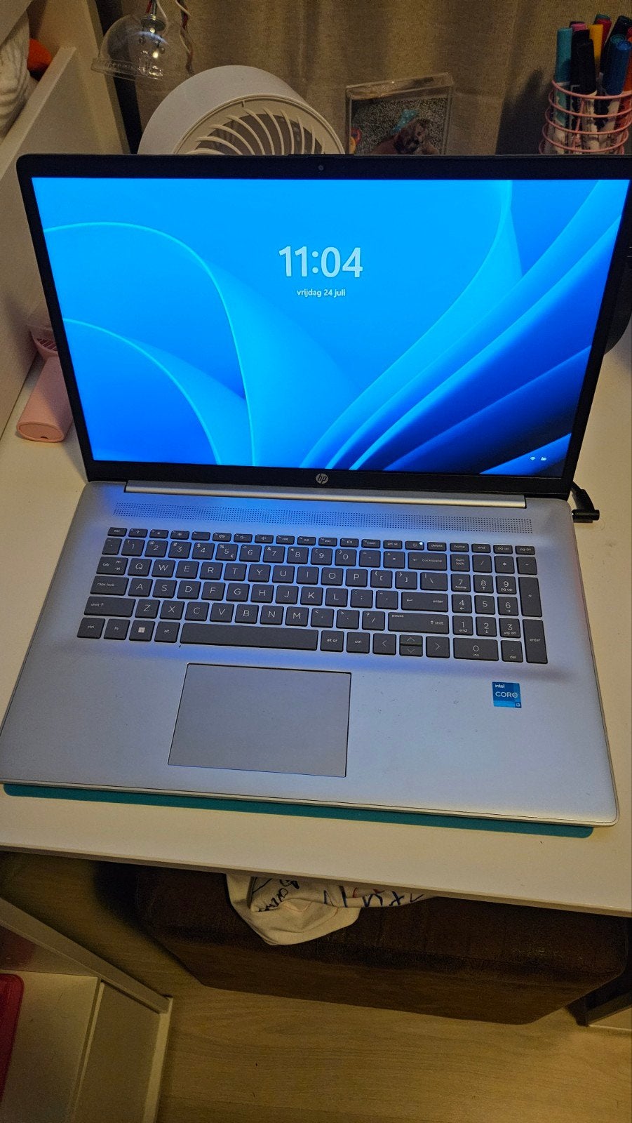HP 17-cn3139nd Laptop - Zo goed als nieuw, Computers en Software, Windows Laptops, Met videokaart, 2 tot 3 Ghz, Qwerty, 8 GB