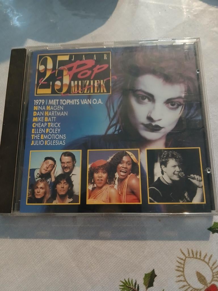 25 Jaar Pop Muziek - 1979 Top Hits CD, Ophalen of Verzenden, Zo goed als nieuw
