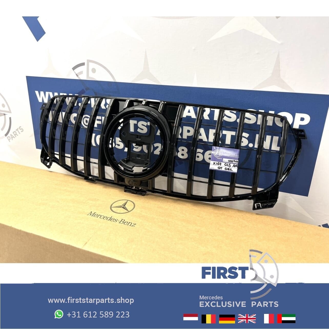 W167 X167 GLS 63 AMG GT GRIL 2019-2025 PANAMERICANA GRILLE V