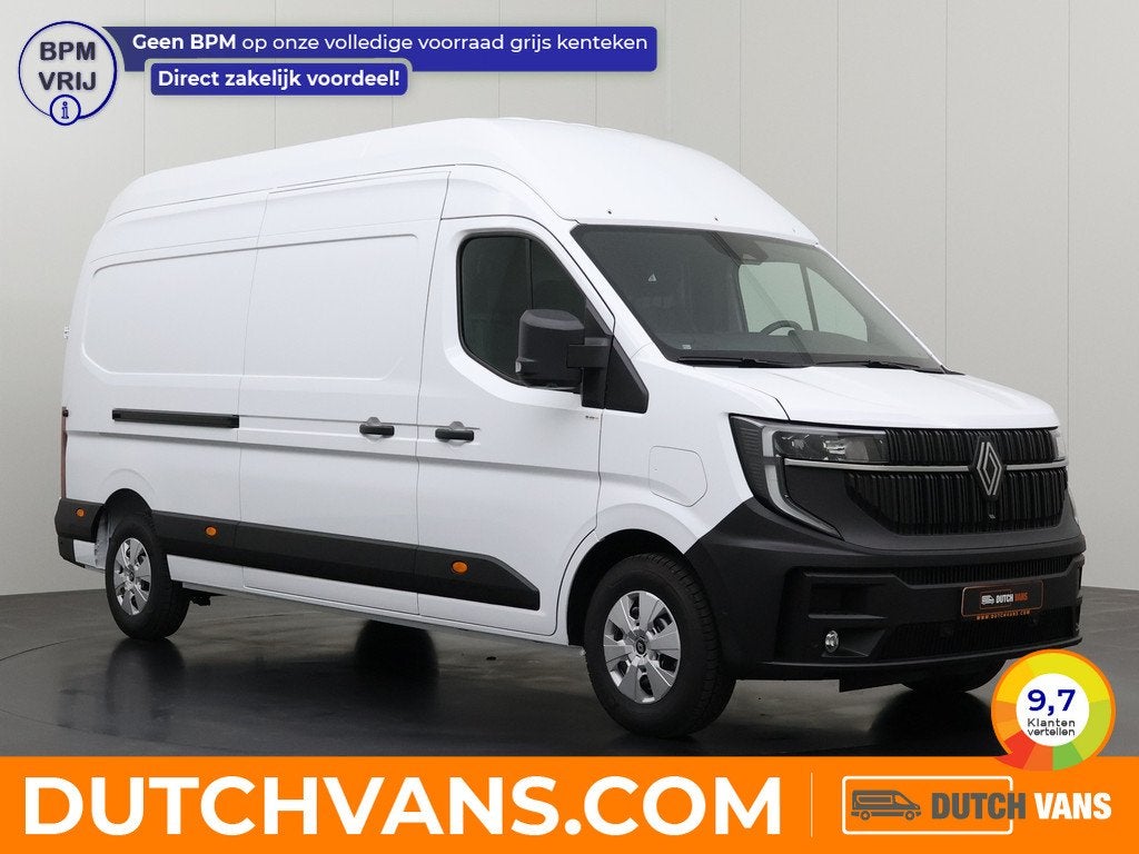 Renault Master E-tech 87Kwh Long Range L3H3 | Navigatie | Ca, Auto's, Automaat, Multifunctioneel stuurwiel, Stof, 2350 kg