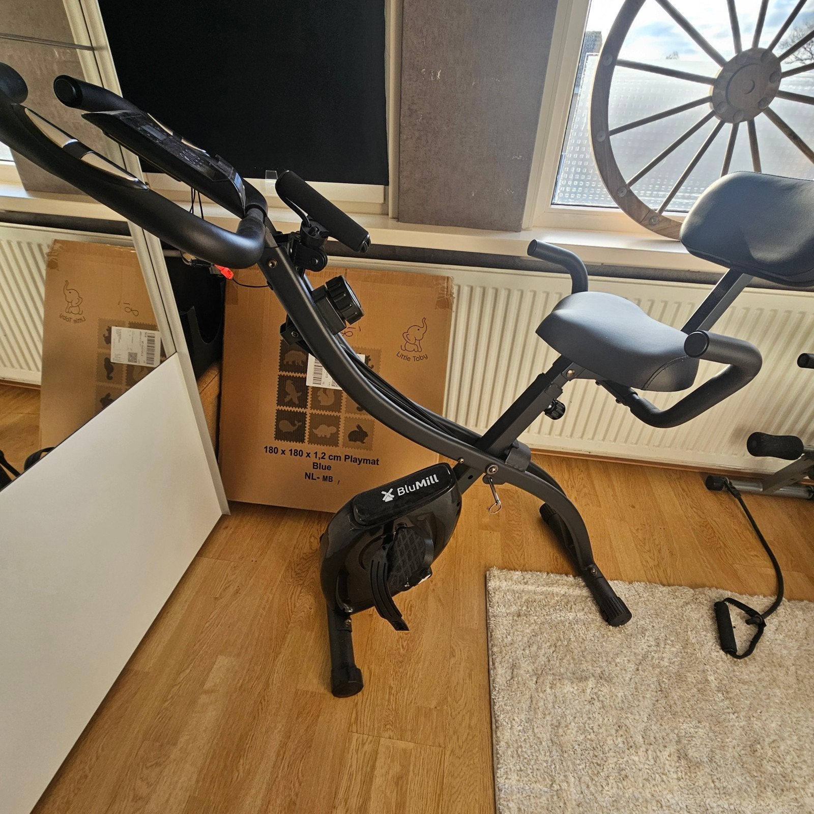 hometrainer nieuw uit doos, Ophalen, Nieuw, Metaal, Benen