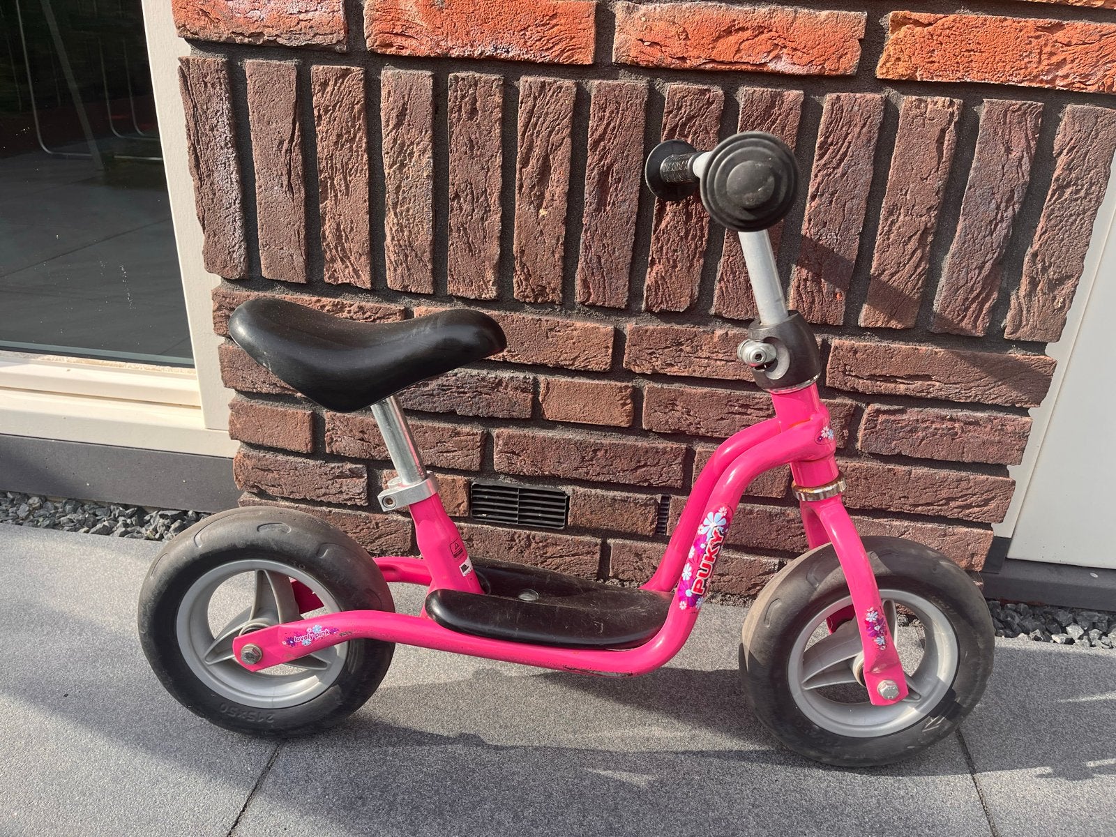 Puky loopfiets roze voor 2-3 jaar, Ophalen of Verzenden, Gebruikt, Minder dan 16 inch