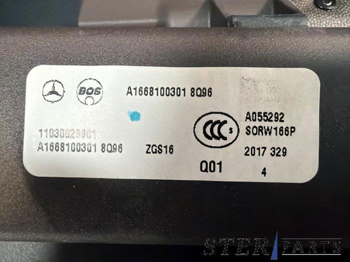 Dekzeil Bagageruimte van een Mercedes GLE, Gebruikt, -, Ophalen of Verzenden, -