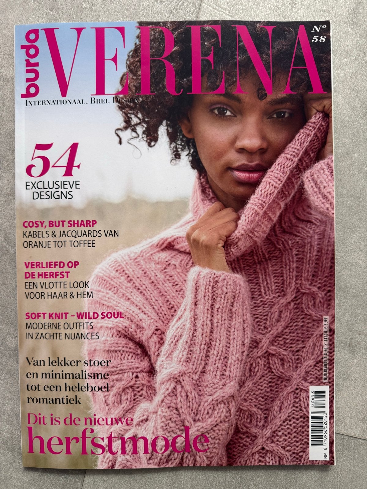 Burda Verena Brei Magazine Nr. 58 - Herfstmode, Ophalen of Verzenden, Nieuw, Overige typen