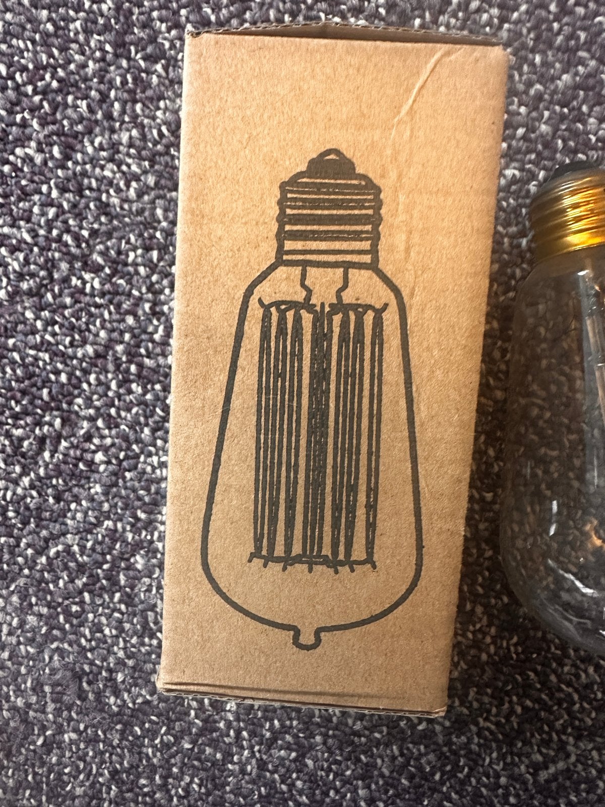 Gloeilampen met gloeidraad - Warm licht (weinig gebruikt), Gloeilamp, 60 watt of meer, Zo goed als nieuw, Warm wit