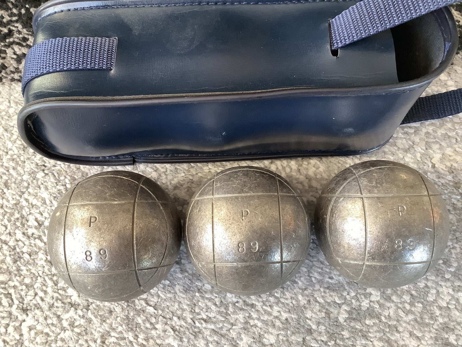 Jeu de boules Obut wedstrijd ballen zie foto’s, Ophalen