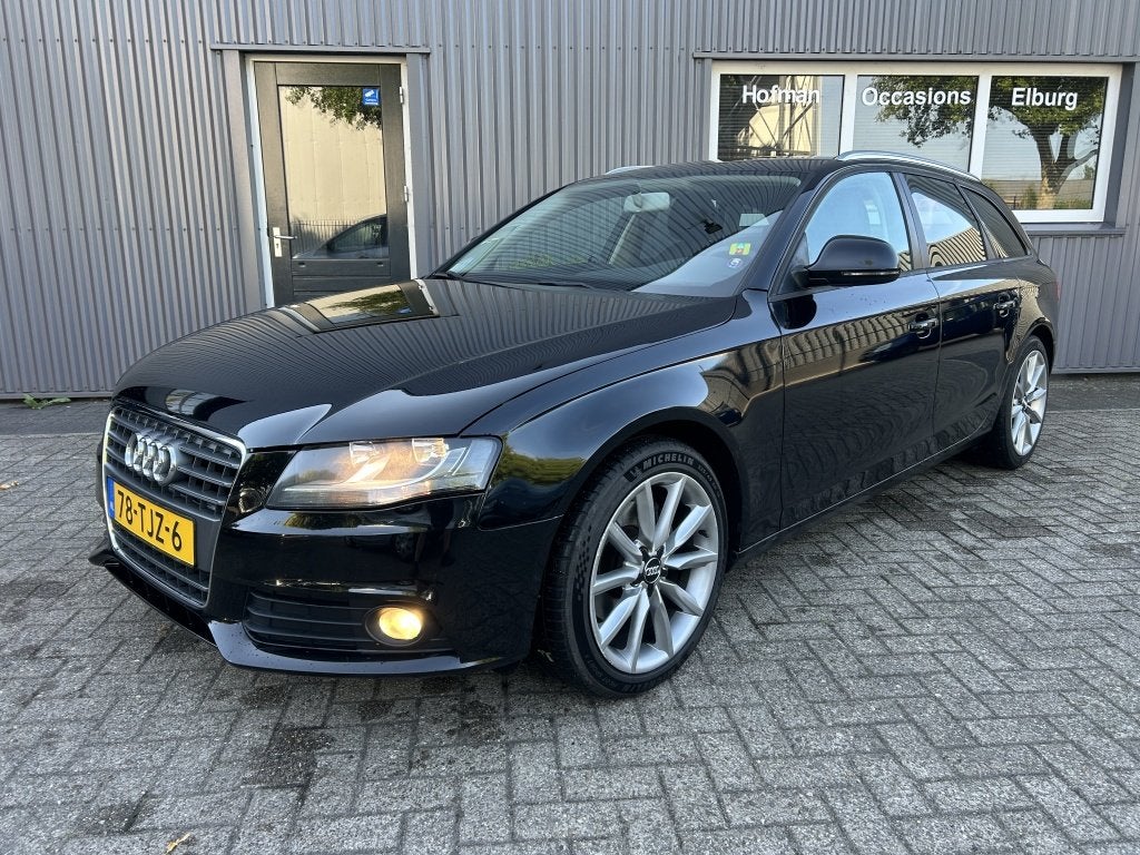 Audi A4 Avant 1.8 TFSI AUT 18" LMV Airco APK! (bj 2008), Euro 5, Stof, Gebruikt, Zwart