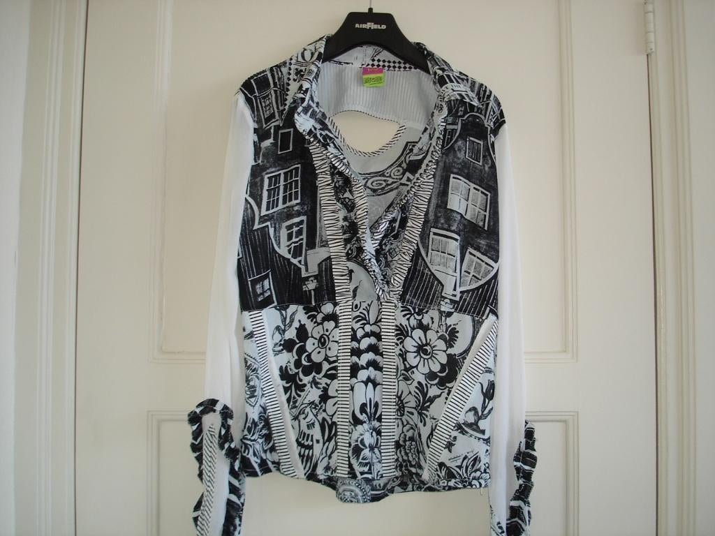 Save the Queen blouse maat XL Italy, Kleding | Dames, Ophalen of Verzenden, Zo goed als nieuw, Maat 38/40 (M)