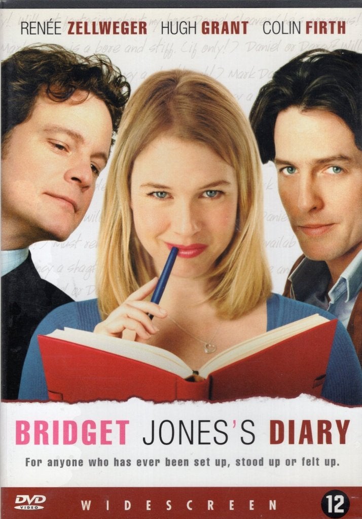 Bridget Jones's Diary - Renee Zellweger DVD, Alle leeftijden, Ophalen of Verzenden, Zo goed als nieuw, Actiekomedie
