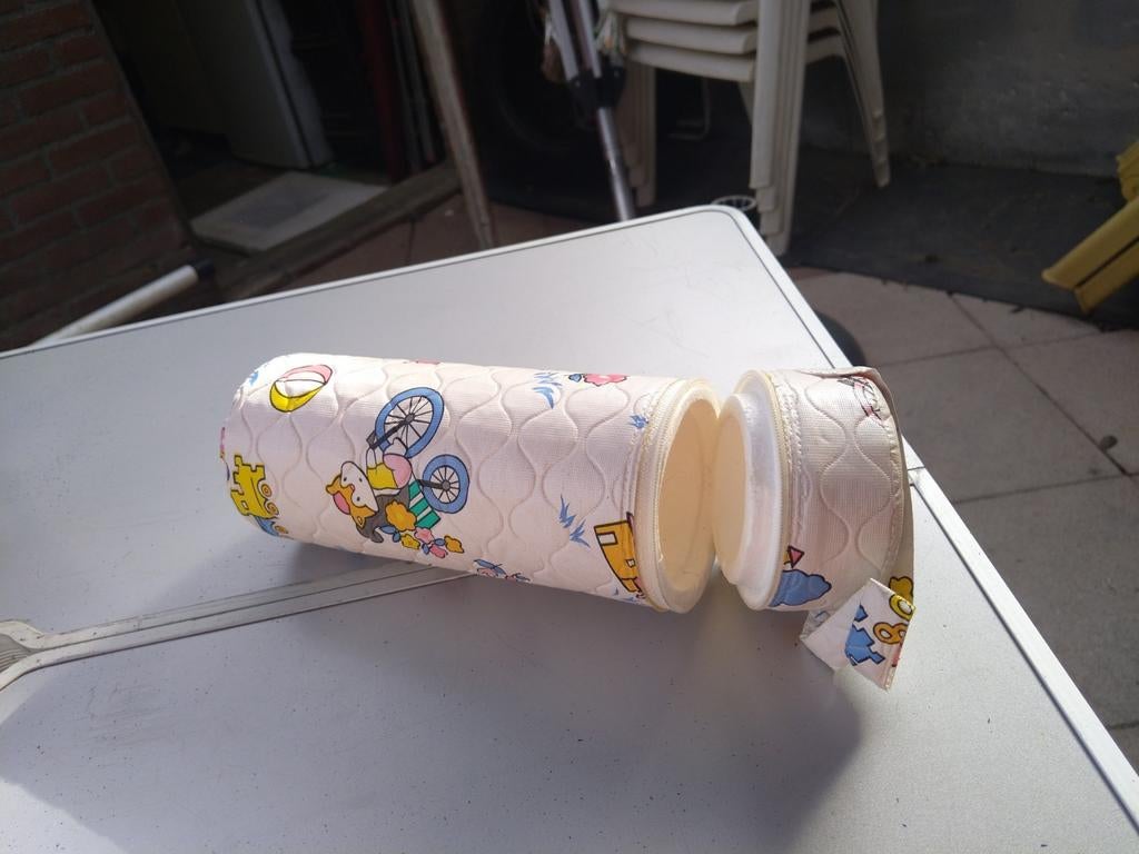 Baby fleswarmer houder met leuke print, Kinderen en Baby's, Ophalen, Gebruikt