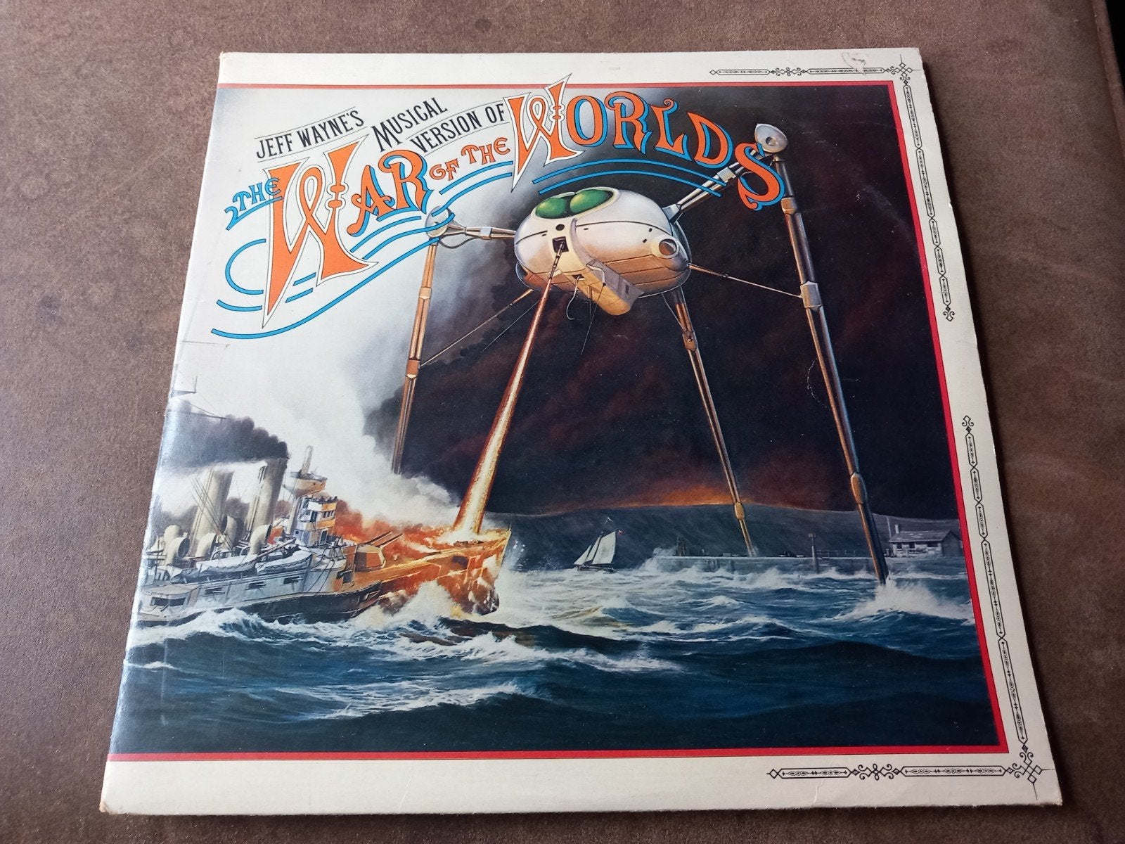 Jeff Wayne's Musical Version of The War of the Worlds LP, Rock, Gebruikt, Ophalen of Verzenden, 12 inch