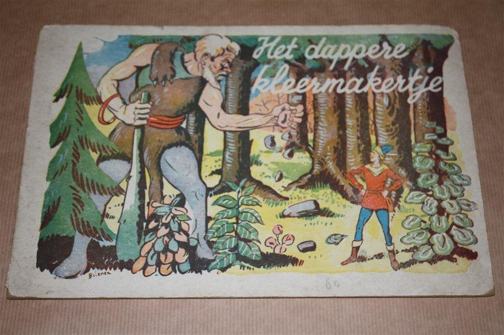Prentenboek - Het dappere kleermakertje - Ca 1940, Boeken, Ophalen of Verzenden, Gelezen