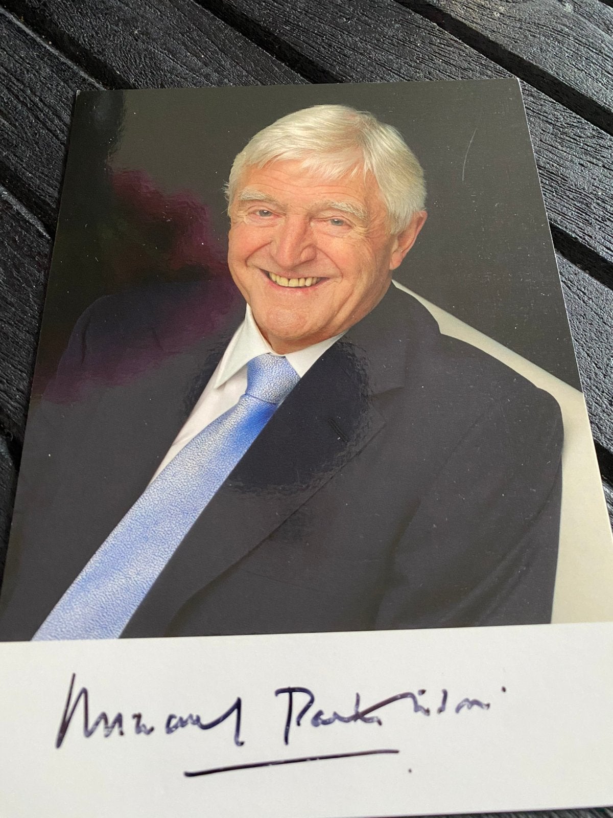Filmster handtekening parkinson, Verzamelen, Muziek, Artiesten en Beroemdheden, Ophalen of Verzenden, Zo goed als nieuw, Foto of Kaart