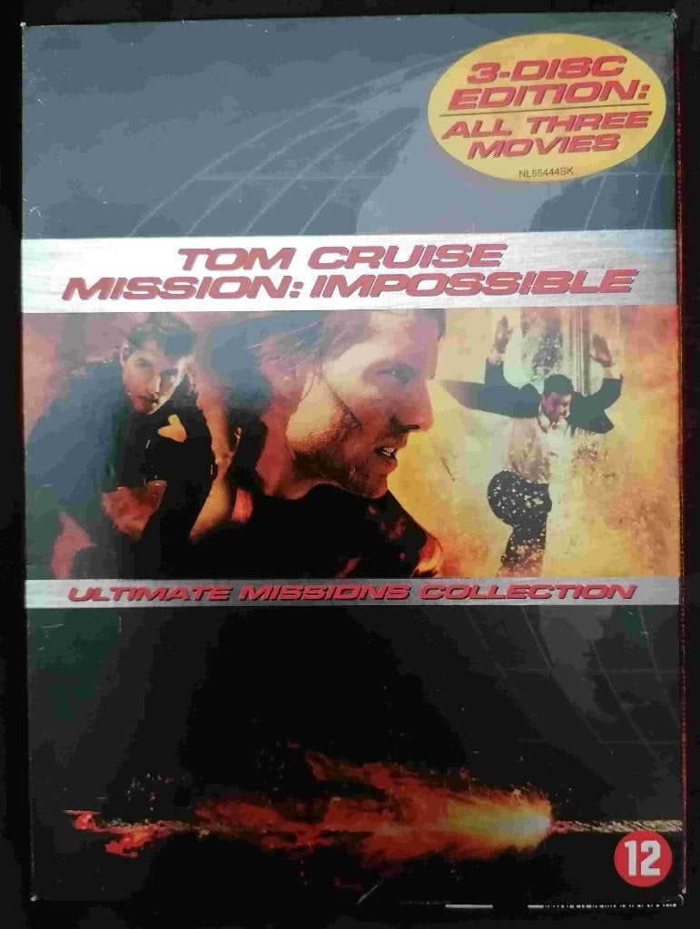3DVD Mission Impossible (Ultimate Missions Collection), Vanaf 12 jaar, Ophalen of Verzenden, Zo goed als nieuw