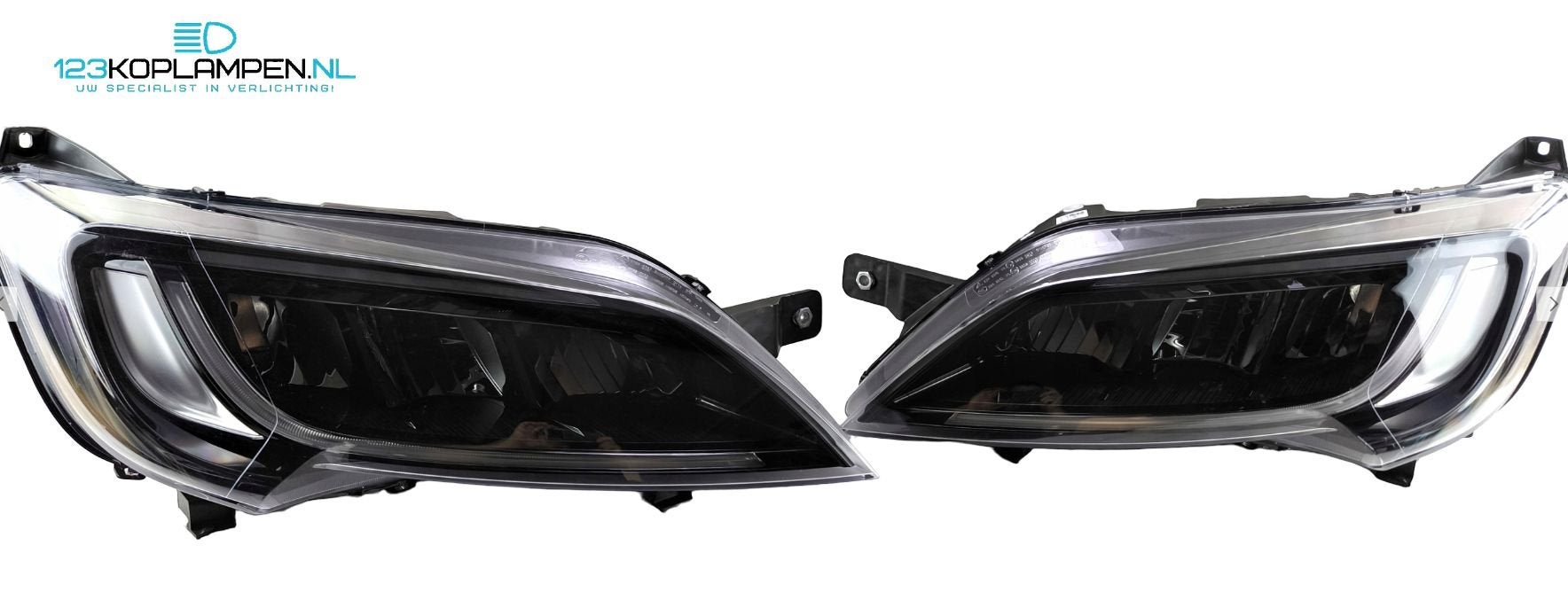 Ducato Jumper Boxer Movano Full Led koplamp koplampen links, Gebruikt, -, -, Opel