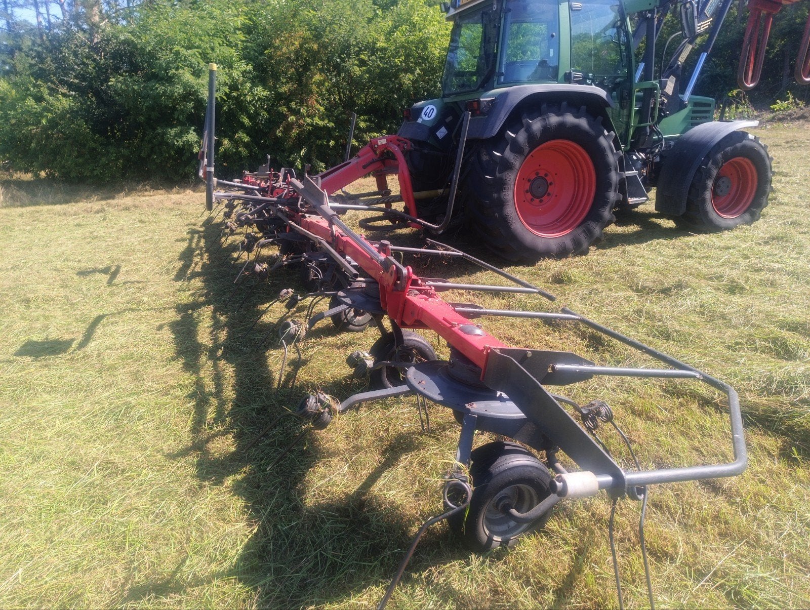 Vicon fanex 903 schudder, Ophalen, Weidebouw