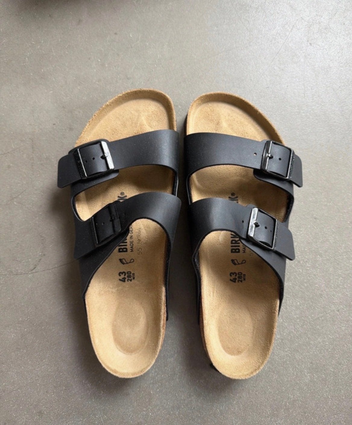 Nieuwe Birkenstock sandalen maat 43, Ophalen of Verzenden, Nieuw, Zwart
