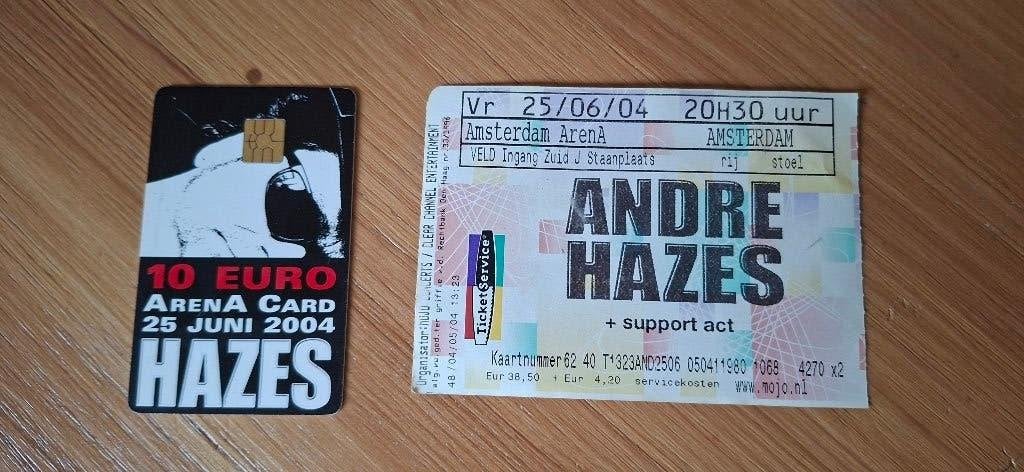 2004 Concert kaart Andre Hazes, Eén persoon