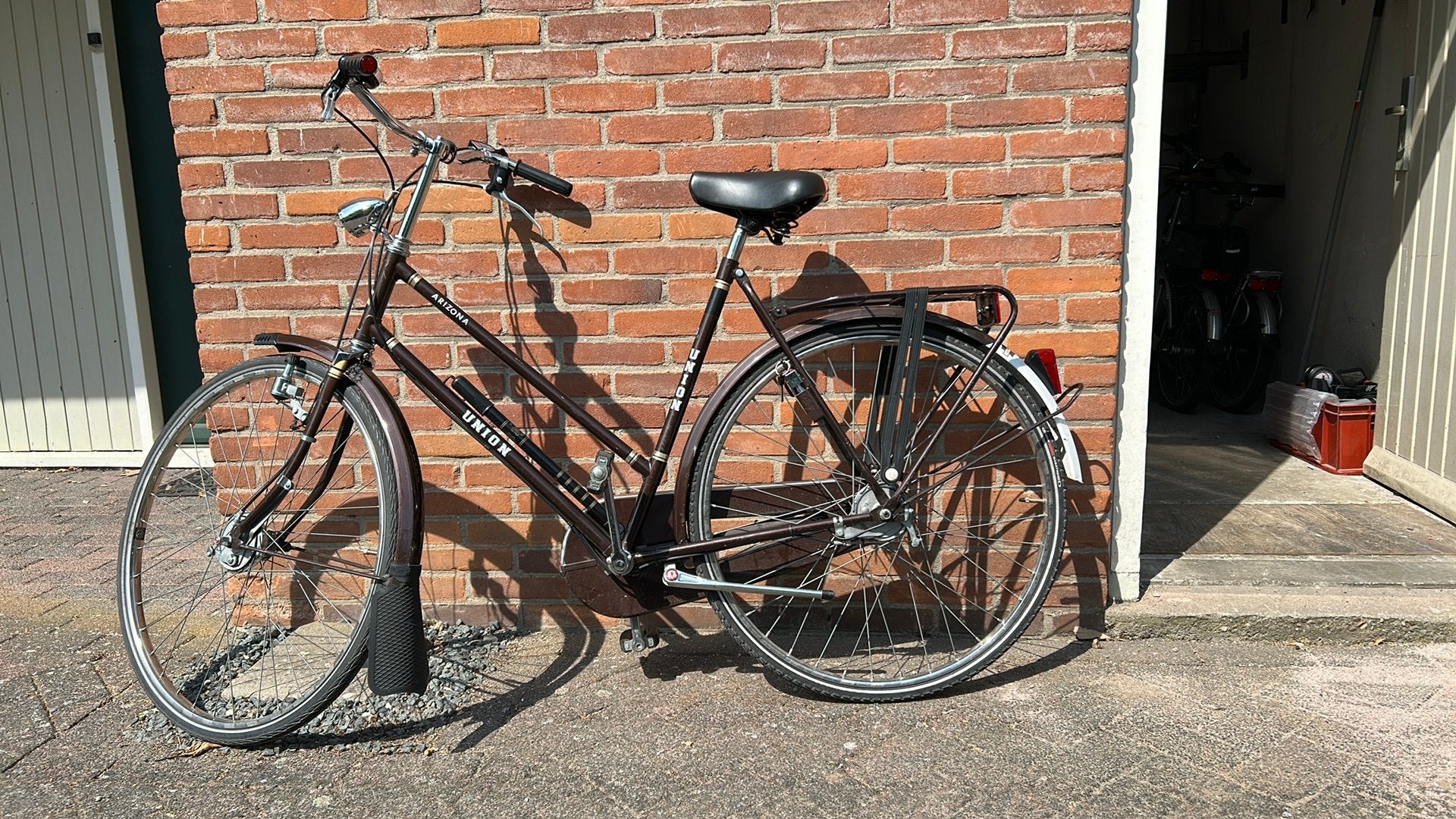 Union Arizona oldtimer damesfiets in nieuwstaat, 56 cm of meer, Ophalen, Zo goed als nieuw, Versnellingen