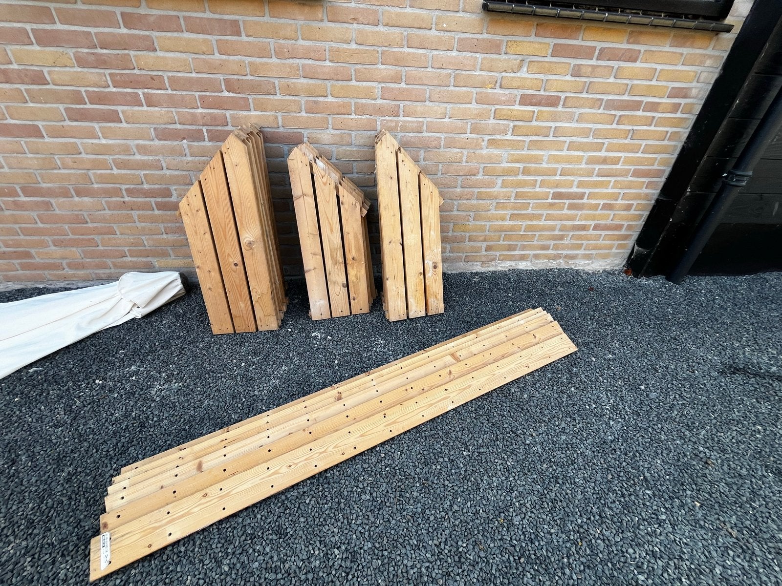IKEA IVAR Kastonderdelen: Staanders en Hoekplanken, Ophalen, Gebruikt