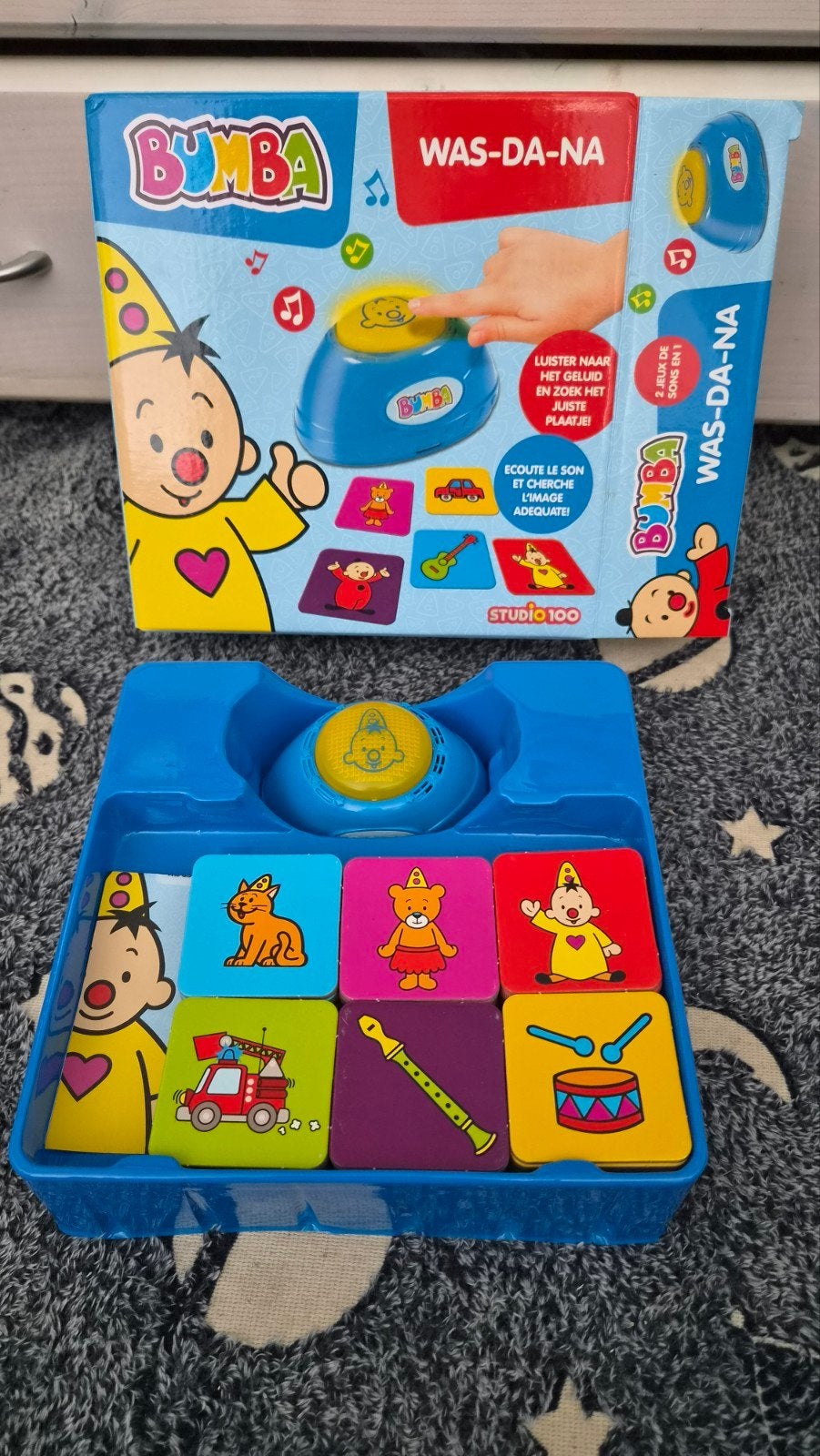Studio100 Bumba Was-Da-Na spel, Ophalen, Zo goed als nieuw, Elektronica, Met licht