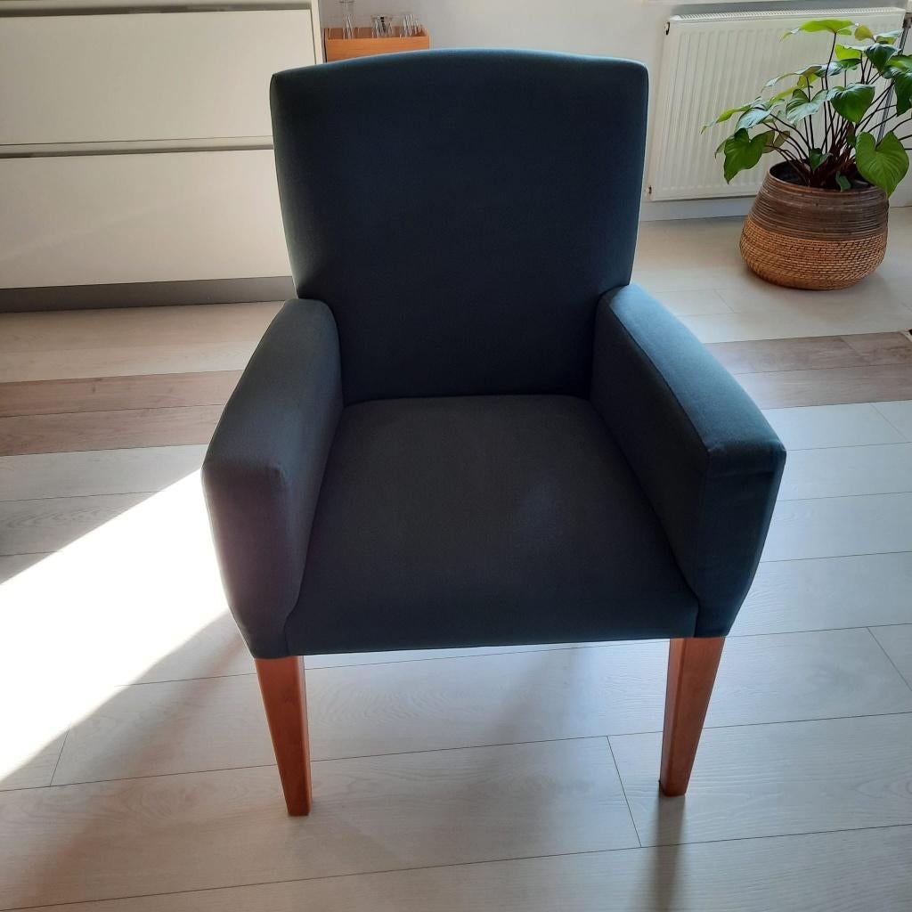 4 Jan des Bouvrie eetkamerstoelen in zeer nette staat, Huis en Inrichting, Stoelen, Ophalen, Gebruikt, Overige kleuren, Vier
