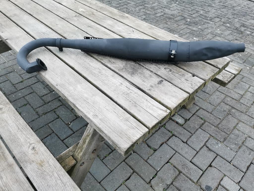 HERCULES 125CC ENDURO UITLAAT, Fietsen en Brommers, Ophalen of Verzenden, Gebruikt, Uitlaat, Overige merken