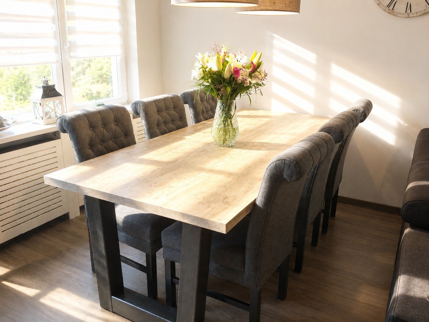 eetkamertafel, Ophalen, 4 tot 6 stoelen