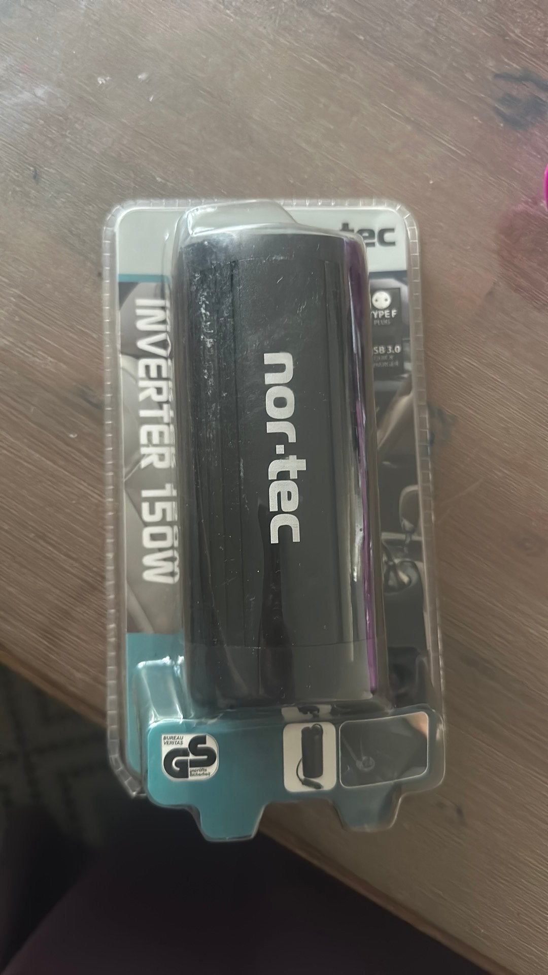 Nor. Tec inverter 150W, Ophalen of Verzenden, Zo goed als nieuw