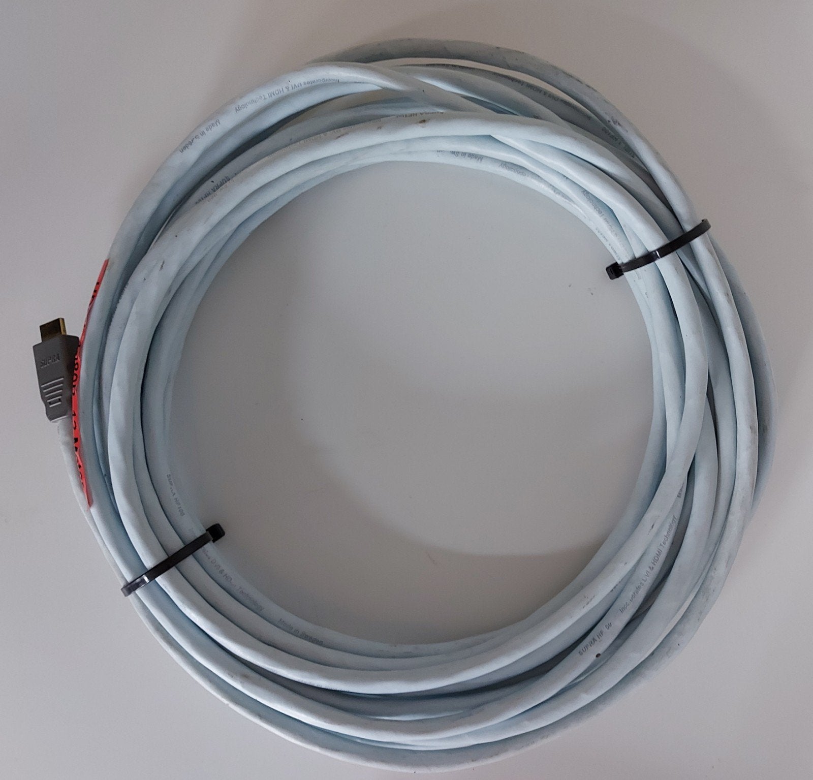 Supra Hf 100 hdmi kabel, 12 meter, Ophalen of Verzenden, Video