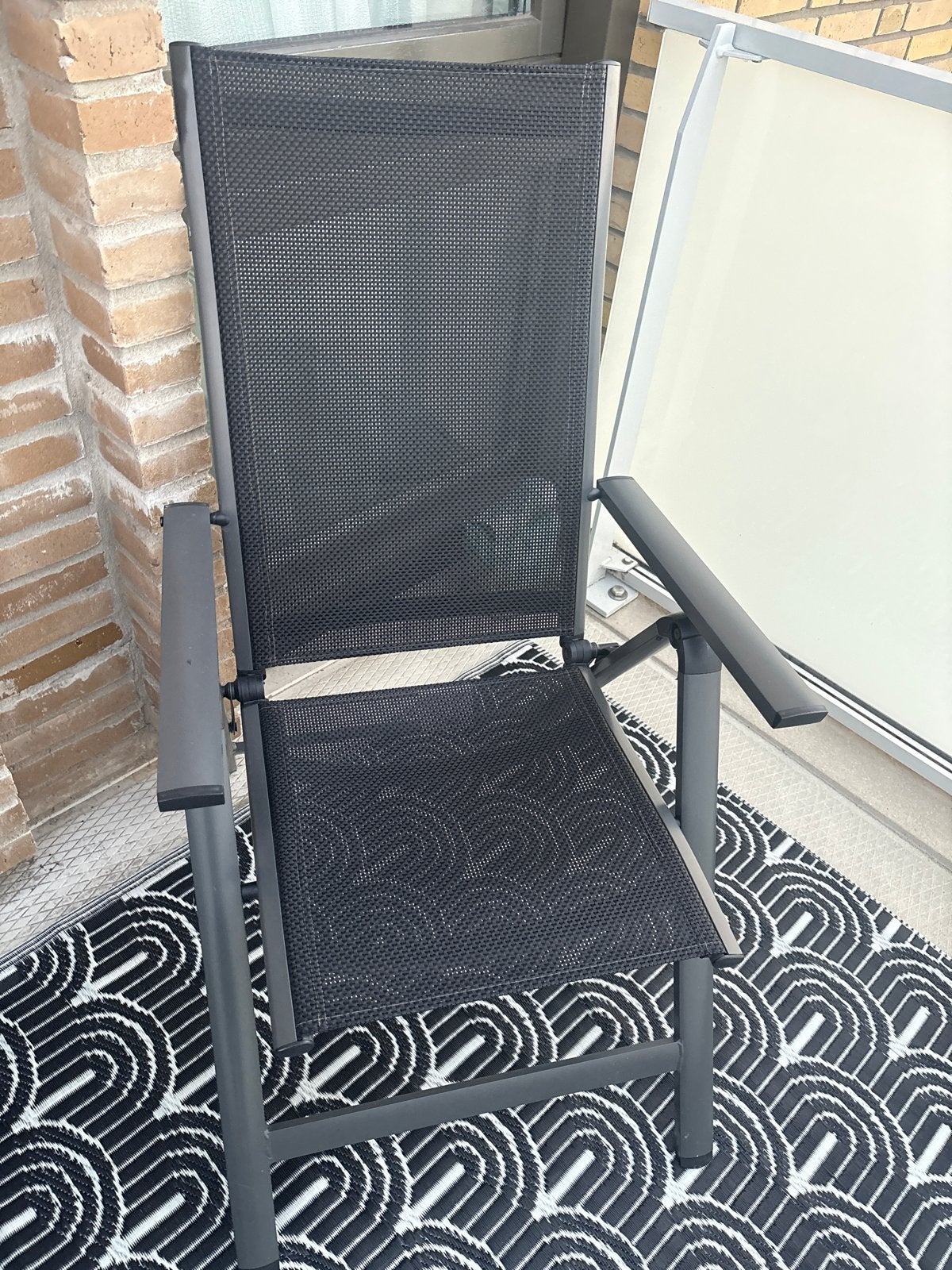 Tuinstoel - Comfortabel en Verstelbaar, Tuin en Terras, Ophalen, Gebruikt, Textileen, Verstelbaar