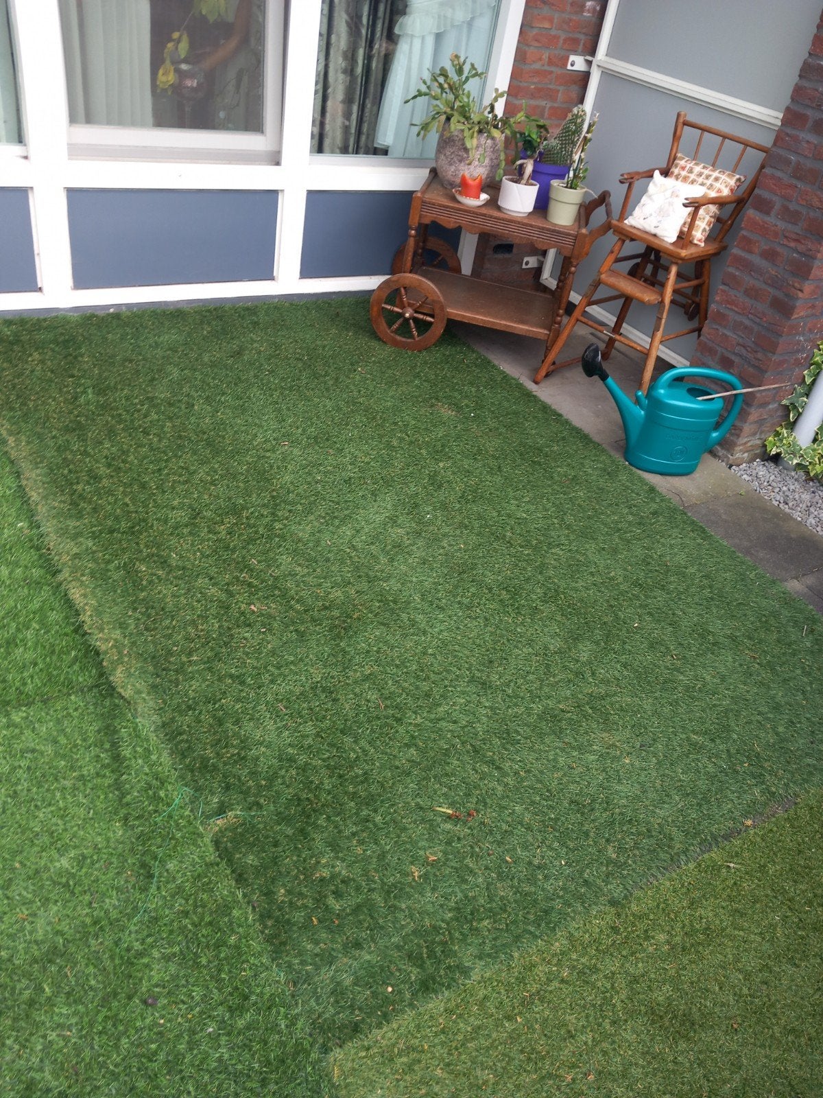 Kunstgras, Ophalen, Gebruikt, Minder dan 10 m², Kunstgras