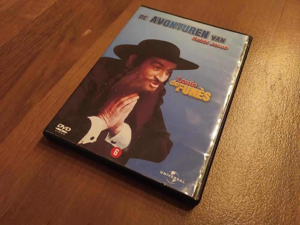 De avonturen van Rabbi Jacob - Louis de Funes, Vanaf 6 jaar, Ophalen of Verzenden, Gebruikt, Overige genres