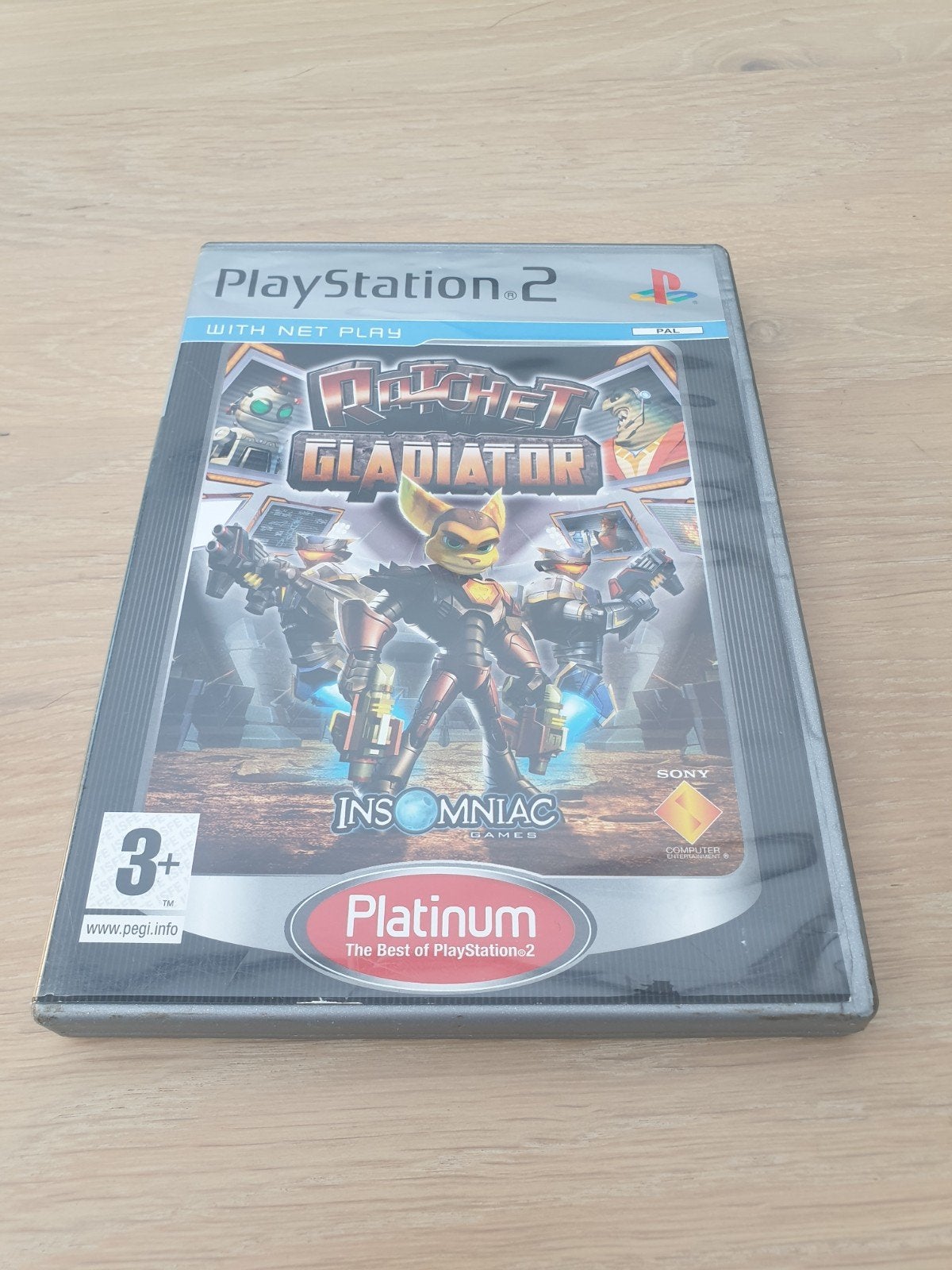 Ratchet: Gladiator Platinum PlayStation 2 (PS2), Avontuur en Actie, 2 spelers, Eén computer, Ophalen of Verzenden