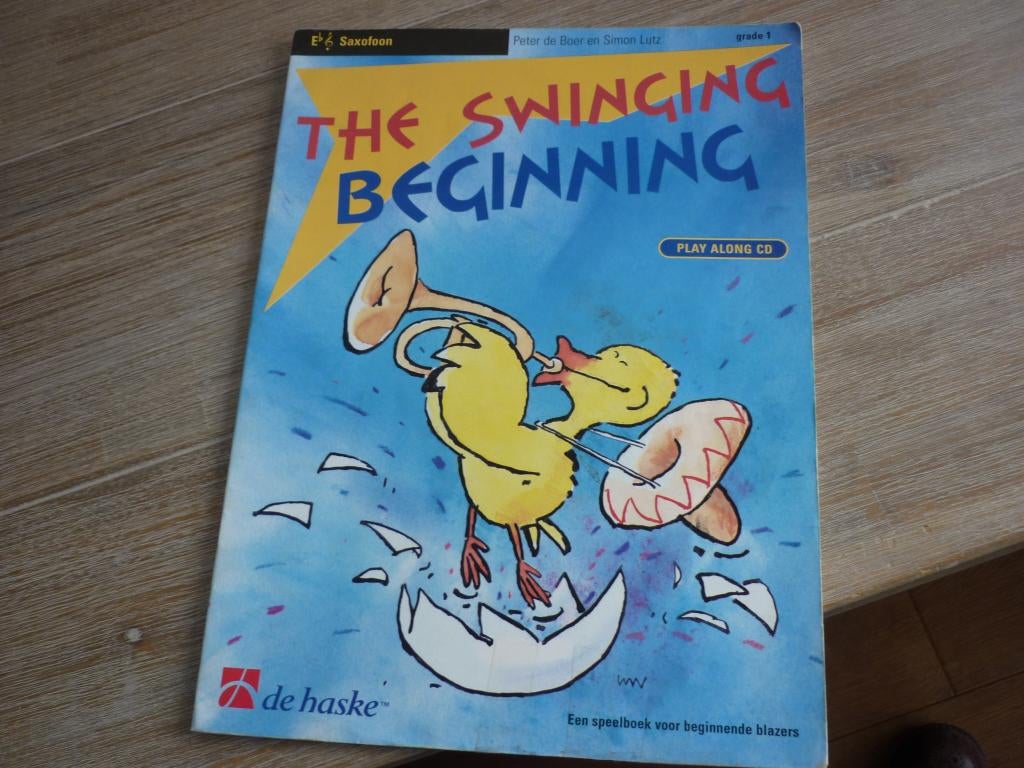 Simon lutz / oeter de boer - the swinging beginning, Dwarsfluit of Piccolo, Gebruikt, Klassiek, Les of Cursus