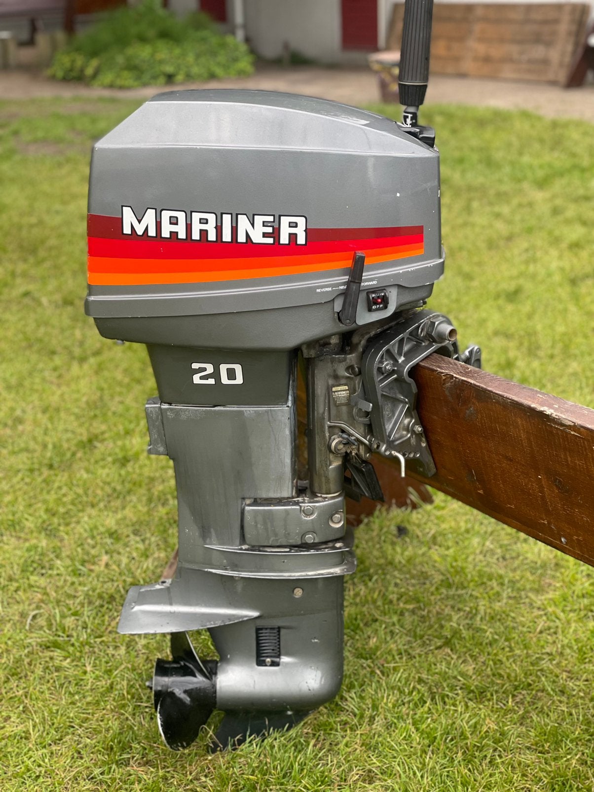 25PK Mariner buitenboord, Ophalen of Verzenden, Zo goed als nieuw