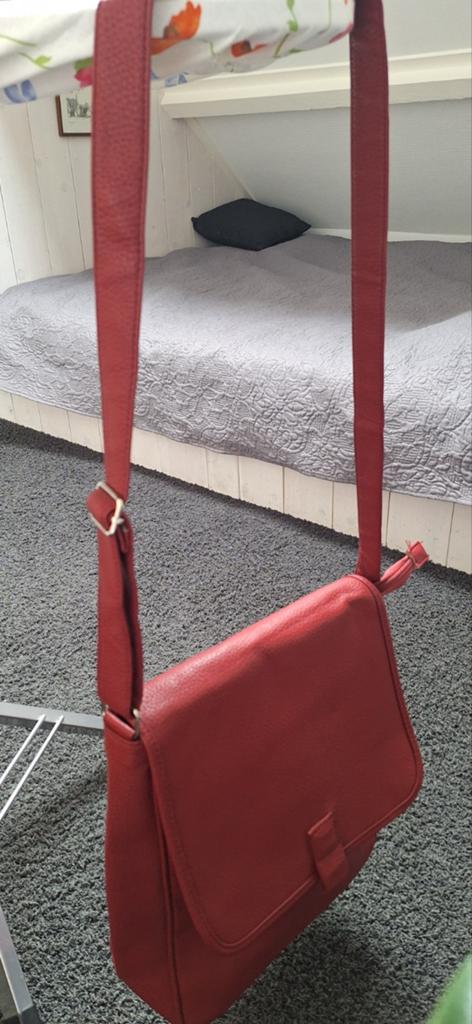 Nieuwe bordeaux rode tas, Ophalen of Verzenden, Nieuw, Rood, Leer