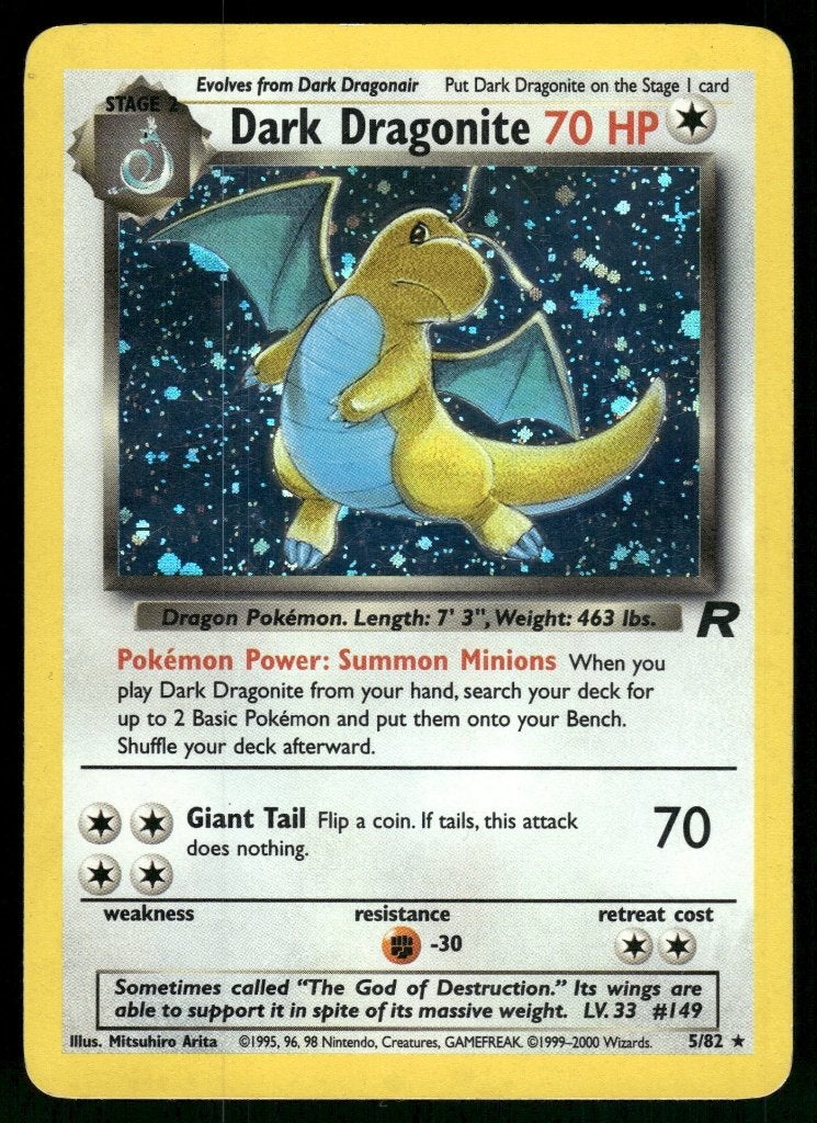 Dark Dragonite 5/82 - Team Rocket (NM), Verzenden, Gebruikt