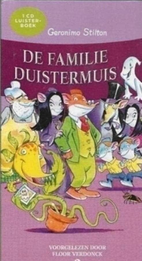 Geronimo Stilton De familie duistermuis (in plastic), Boeken, Ophalen of Verzenden, Cd, Kind