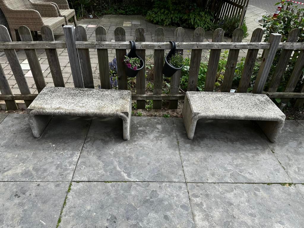 Gratis beton blokken, Tuin en Terras, Ophalen of Verzenden, Zo goed als nieuw, Overige materialen, 2 zitplaatsen
