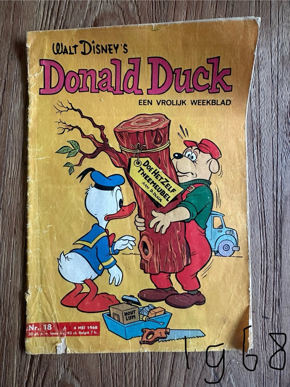 Donald Duck verzameling 1968-1976 (niet compleet), Meerdere stripboeken, Ophalen of Verzenden, Gelezen