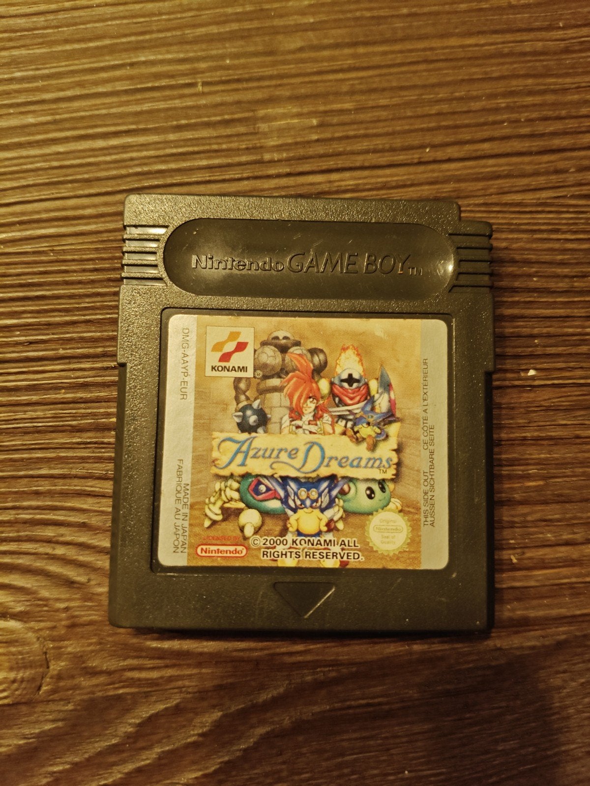 Azure Dreams Gameboy Color, Gebruikt, Konami Digital Entertainment Co., Ltd., 1-11-1 Ginza, Chuo-ku, Tokyo, Japan, 1 speler, Ophalen of Verzenden